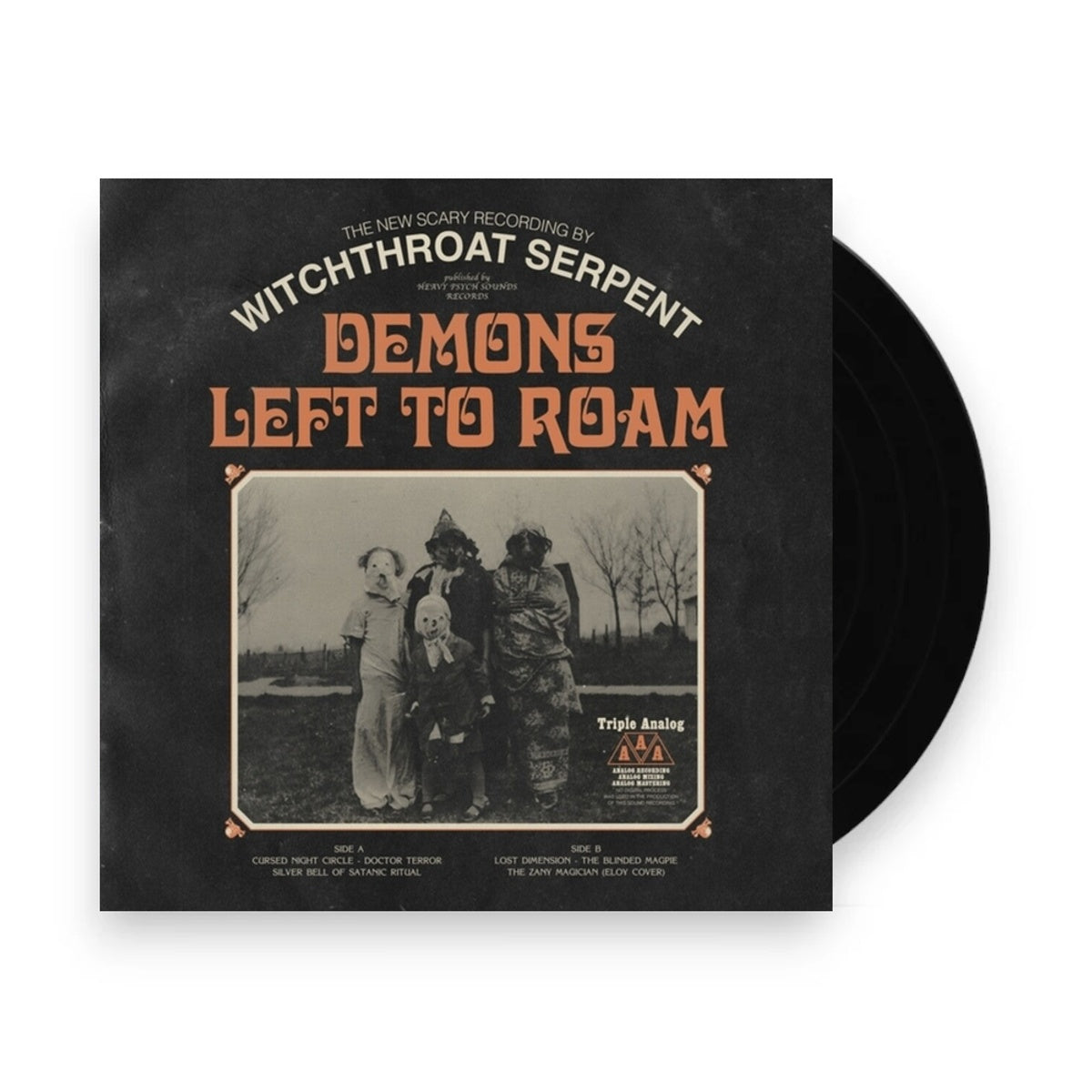 Packshot: Witchthroat Serpent – Demons Left To Roam (Clear, Limited Edition, Org LP Vinyl) Vinyl LP | Relix