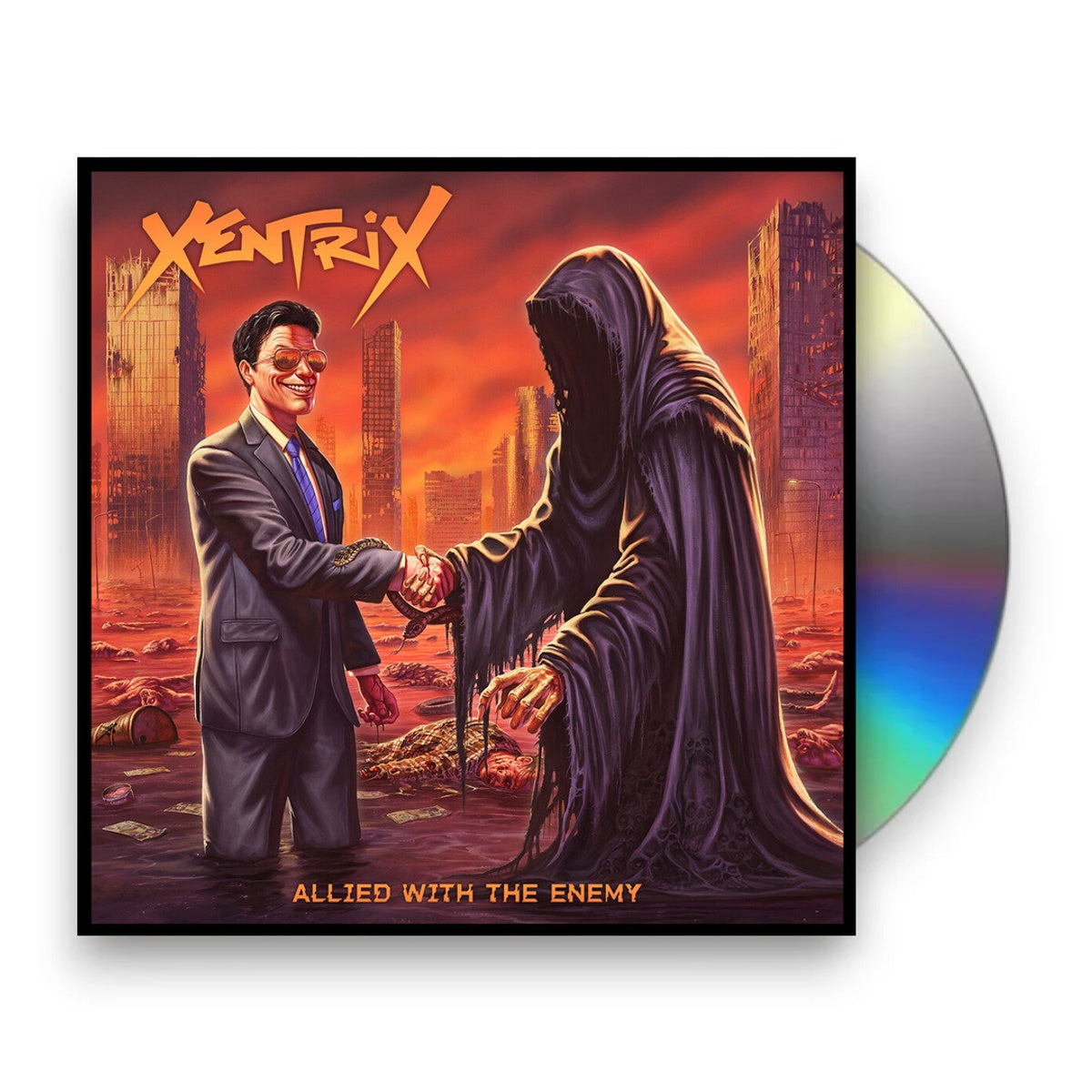 Packshot: Xentrix – Allied With The Enemy (Bonus Track CD) CD | Relix
