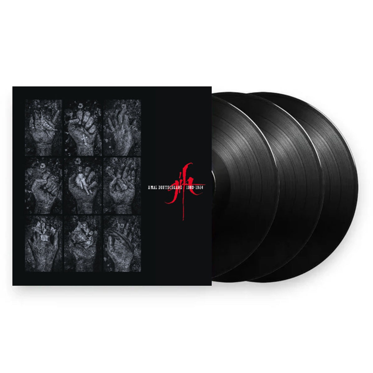 Packshot: Xmal Deutschland – Gift The 4ad Years (3LP Deluxe Edition Clear Red) Vinyl LP | Relix