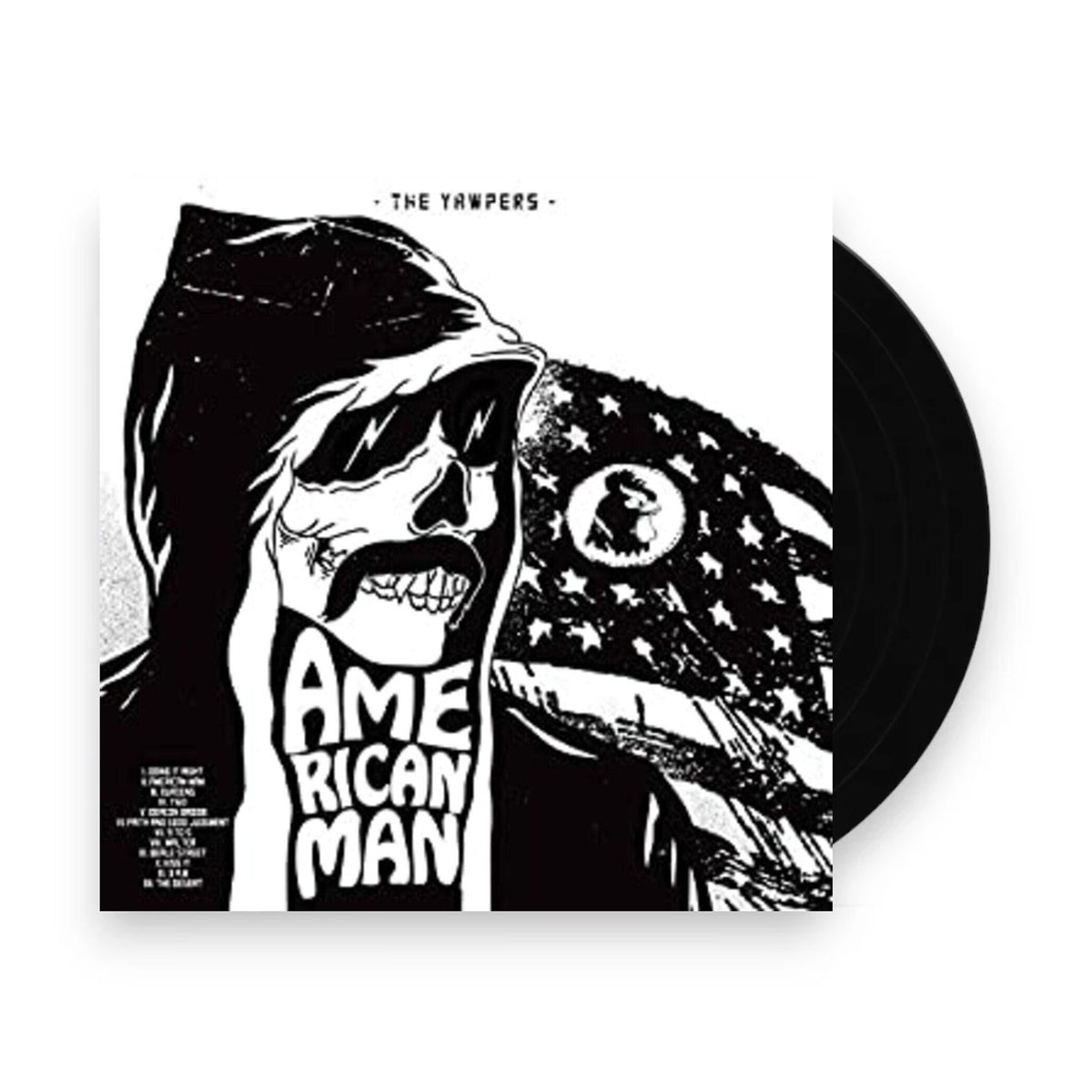 Packshot: Yawpers – American Man - Red (Colored, Post, Red LP Vinyl) Vinyl LP | Relix
