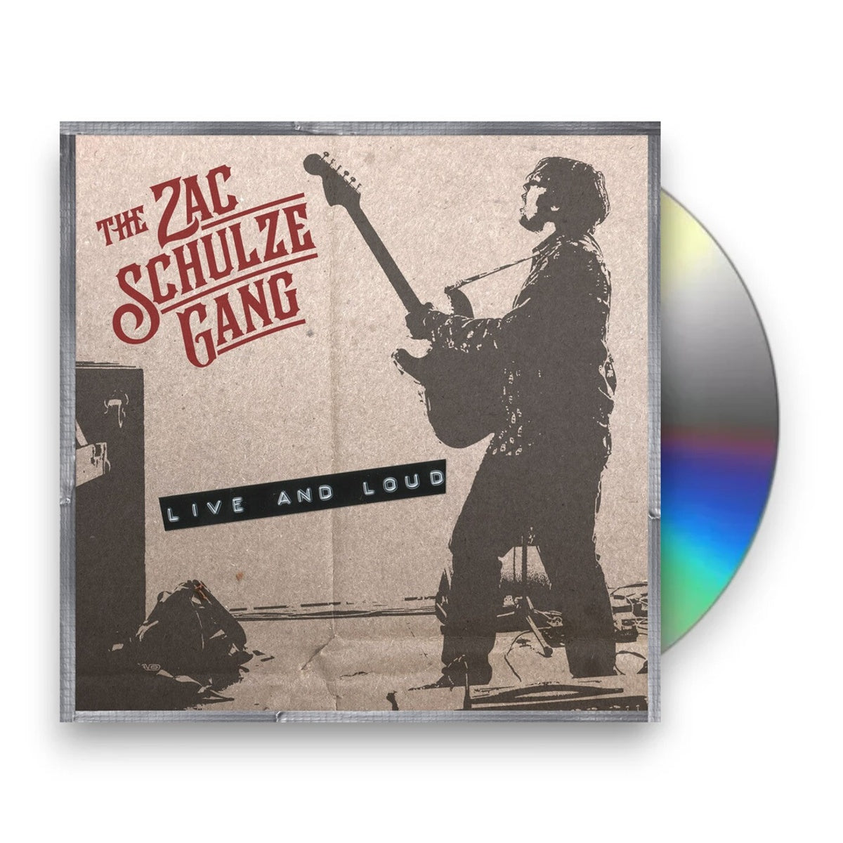 Packshot: Zac Schulze  Gang – Live & Loud (Mlps, Reissue CD) CD | Relix