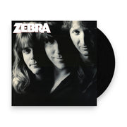 Packshot: Zebra – Zebra (Blk, Colored, Limited Edition, Wht LP Vinyl) Vinyl LP | Relix