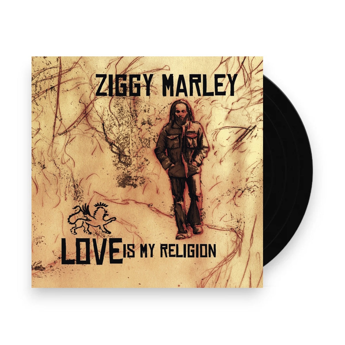 Packshot: Ziggy Marley – Love Is My Religion (Colored, Limited Edition, Red, Aniv LP Vinyl) Vinyl LP | Relix