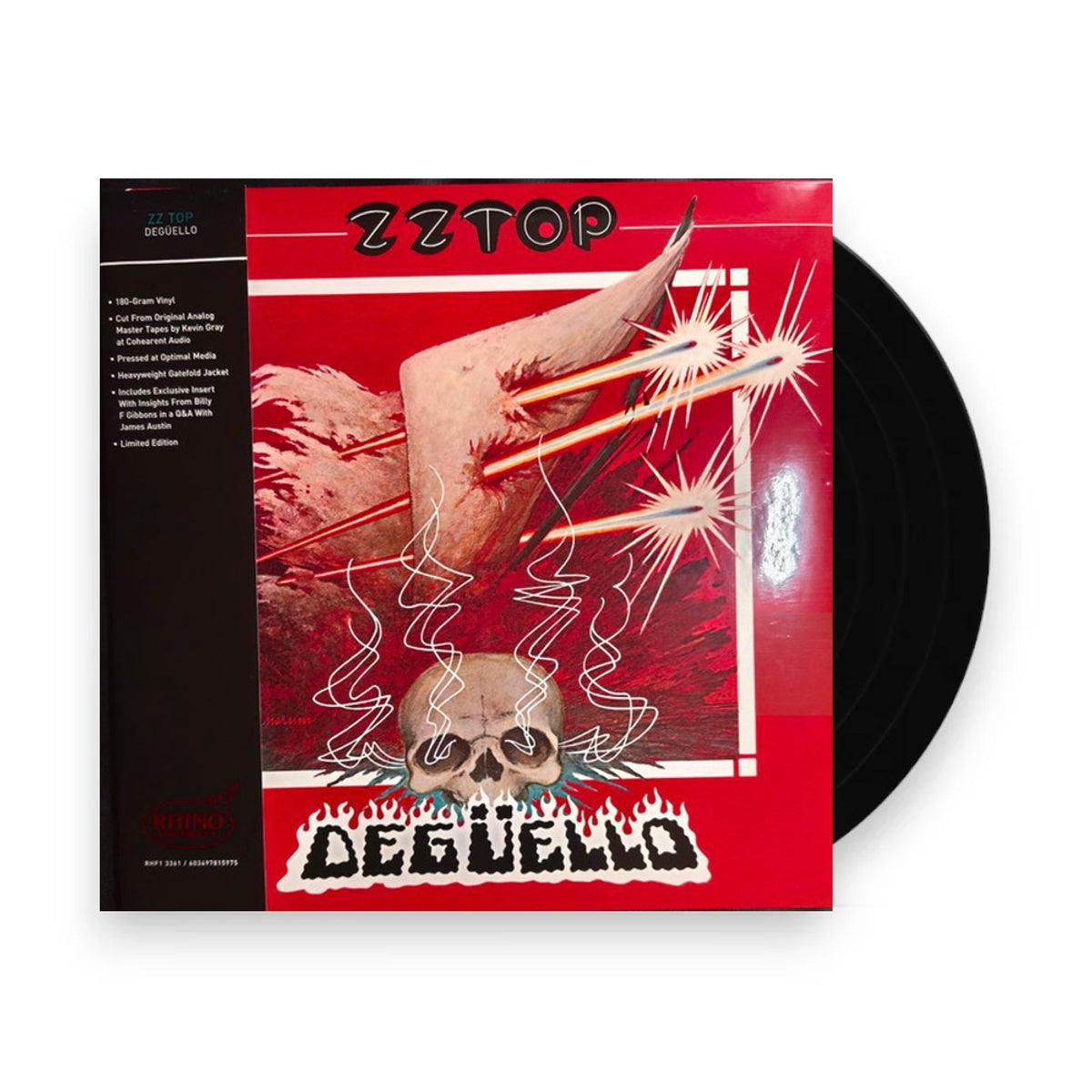 Packshot: ZZ Top – Deguello (Rktbr25, Brick & Mortar Exclusive, Hifi LP Vinyl) Vinyl LP | Relix