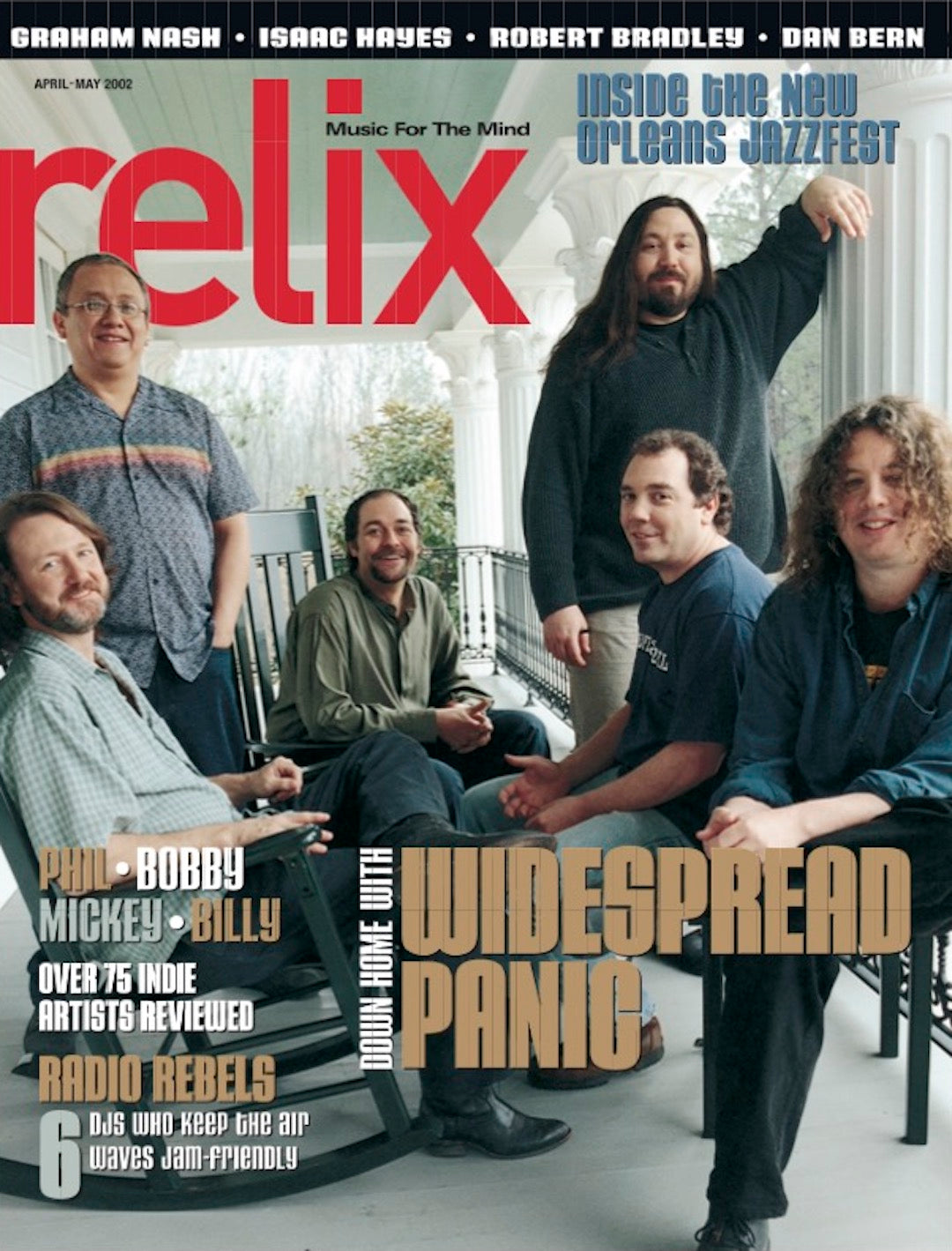 Widespread Panic - April/May 2002 Relix Issue