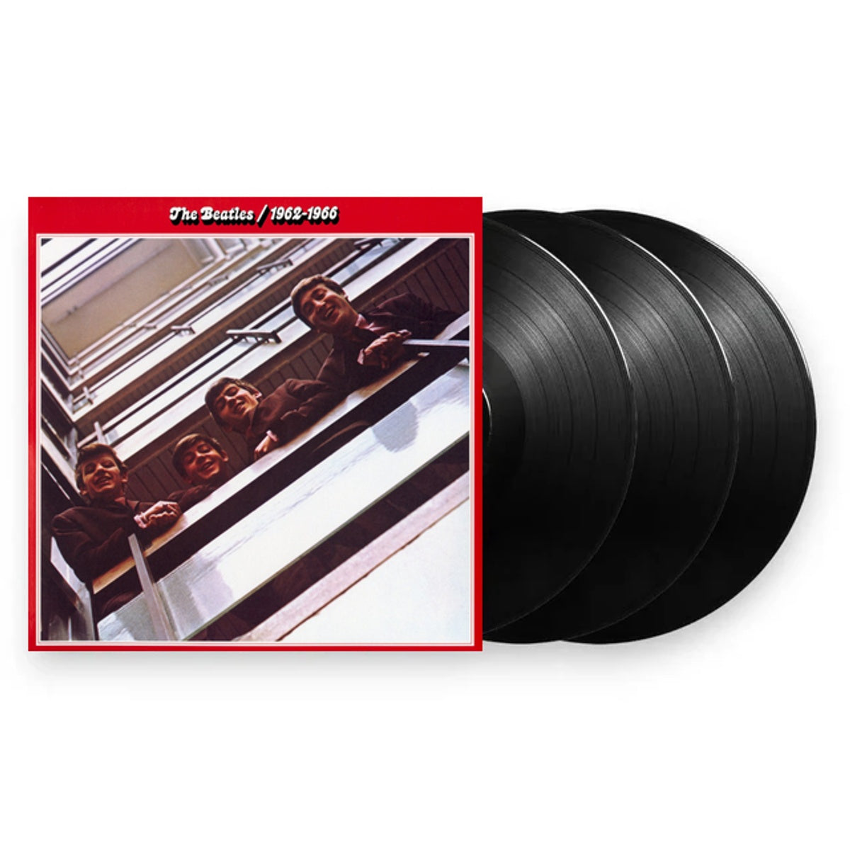 The Beatles – 1962-1966 (The Red Album): 2023 Edition (3-LP Vinyl) - Front