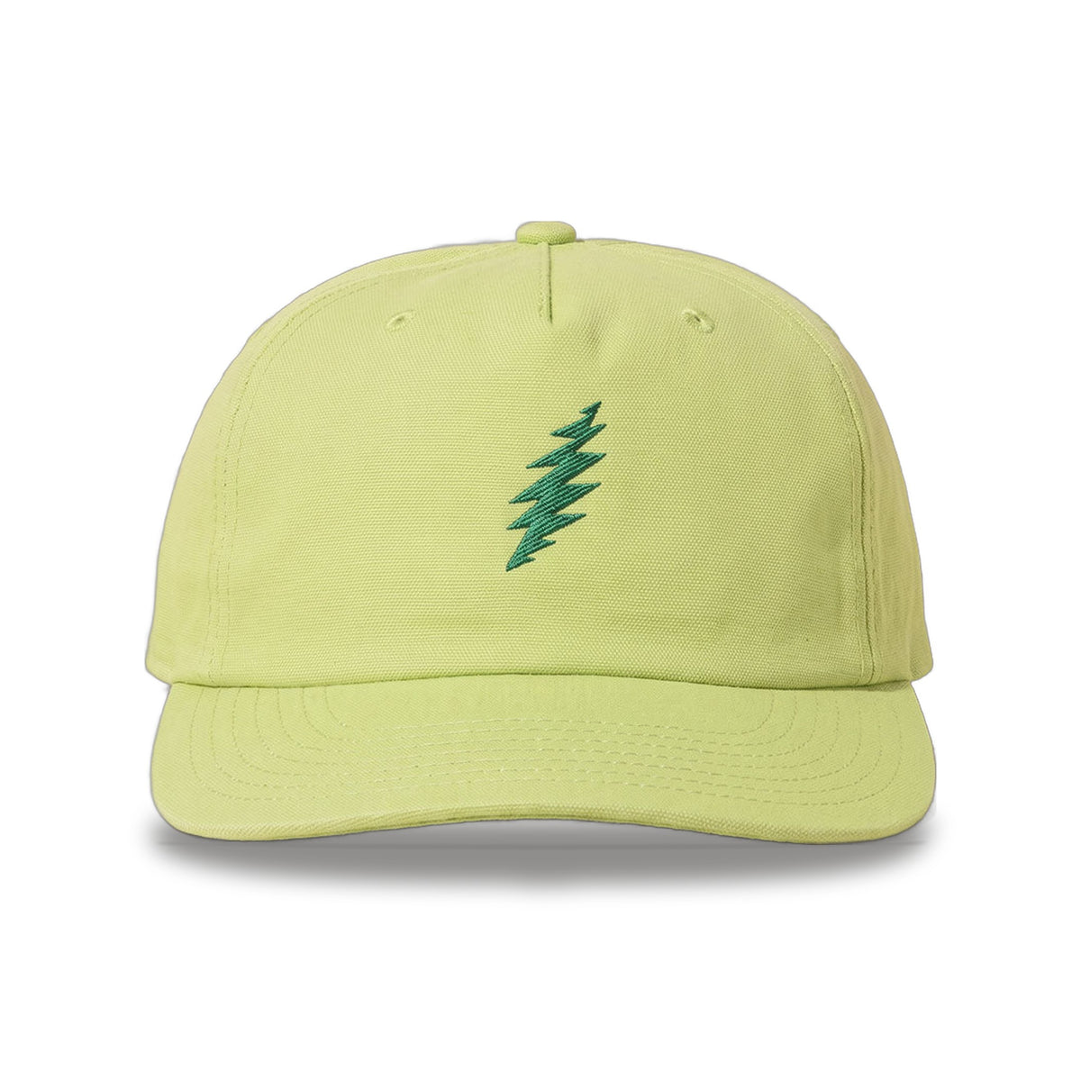 Grateful Dead Embroidered Teal Bolt Surf Hat - Citrus