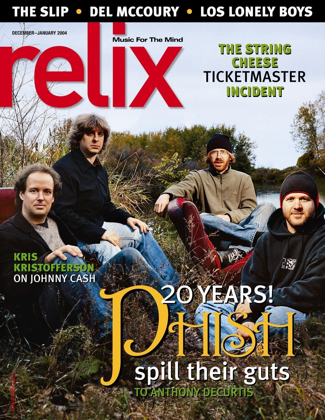 Phish - December/January 2004 Relix Issue