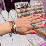 Grateful Dead Summer Tour Bracelet Stack | Rio Grande Hiouchi Jewels / Rose & Bolt Grateful Dead Jewelry Bracelet {{Shop name}}