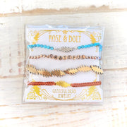 Grateful Dead Summer Tour Bracelet Stack | Rio Grande Hiouchi Jewels / Rose & Bolt Grateful Dead Jewelry Bracelet {{Shop name}}