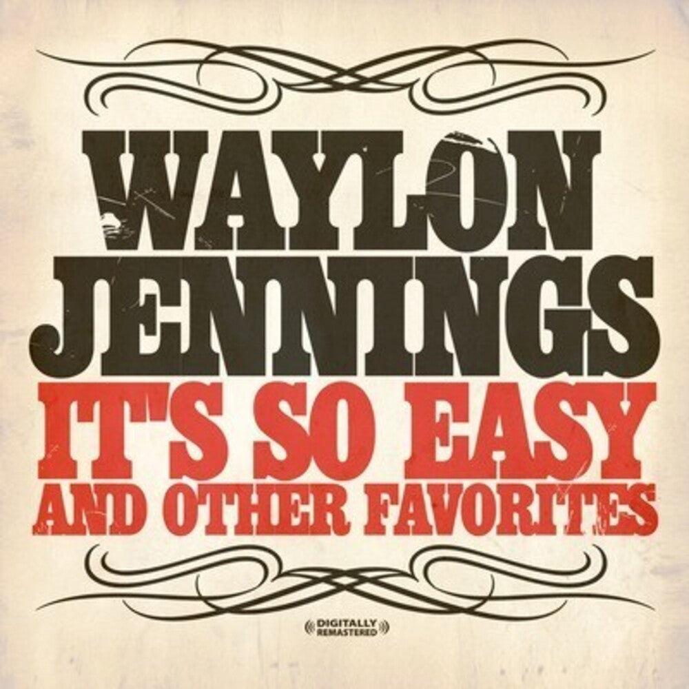 Waylon Jennings – It's So Easy & Other Favorites (CD) - Back