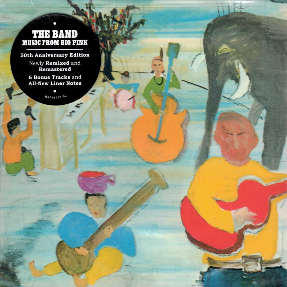 The Band – Music From Big Pink: 50th Anniversary – Front Cover – Relix – 1200x1200px