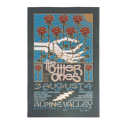 The Other Ones Family Reunion 2002 concert poster featuring psychedelic artwork with bold colors, celestial imagery, and vintage-style typography