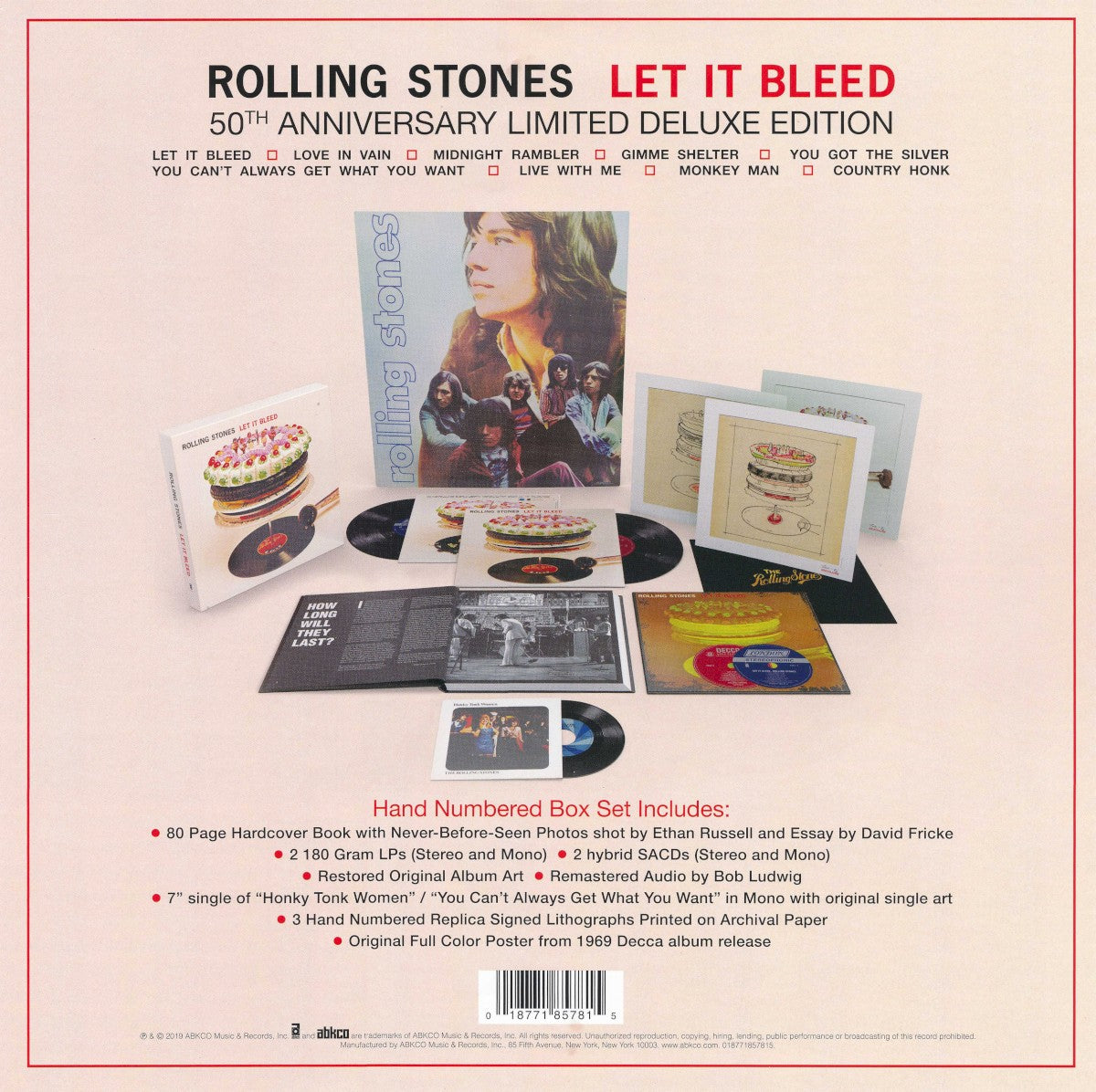 The Rolling Stones – Let it Bleed: 50th Anniversary Edition (Limited Deluxe Box Set 5-LP Vinyl) – Back Cover – Relix – 1200x1200px