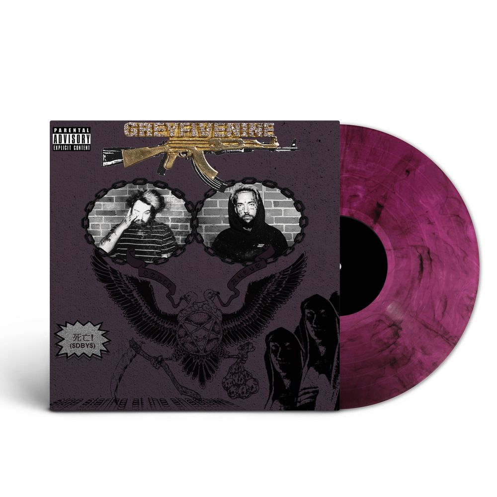 $uicideBoy$ – Stop Staring at the Shadows (Purple Smoke LP Vinyl)