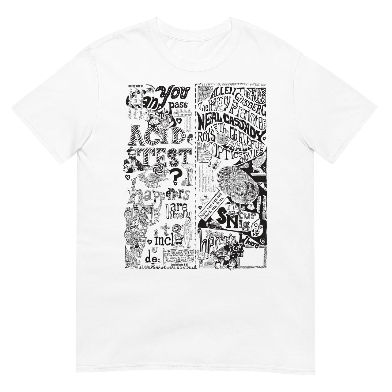 Can You Pass the Acid Test? Throwback Poster T-Shirt