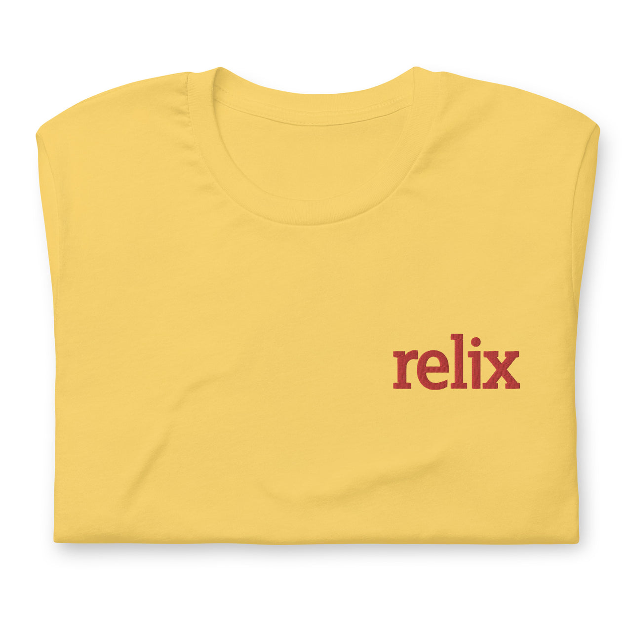 Embroidered Relix Logo T-Shirt