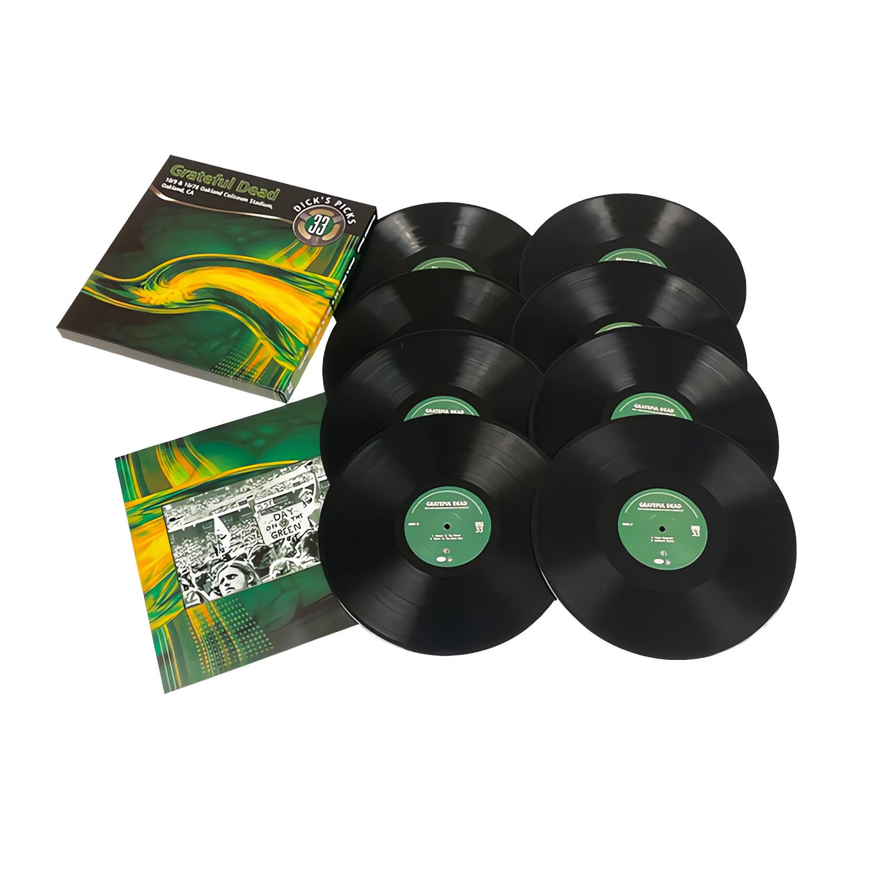 Grateful Dead - Dicks Picks Vol. 33 10/9 & 10/10/76, Oakland Coliseum Stadium Oakland CA (8-LP Vinyl)