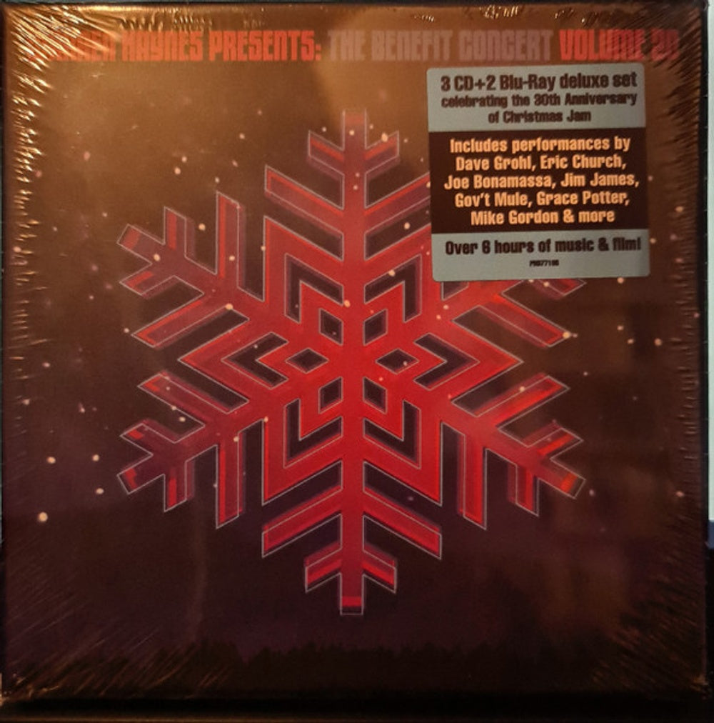 Warren Haynes – Warren Haynes Presents: The Benefit Concert Volume 20 (3CD / 2Blu-ray) – Back Cover – Relix – 1000x1012px