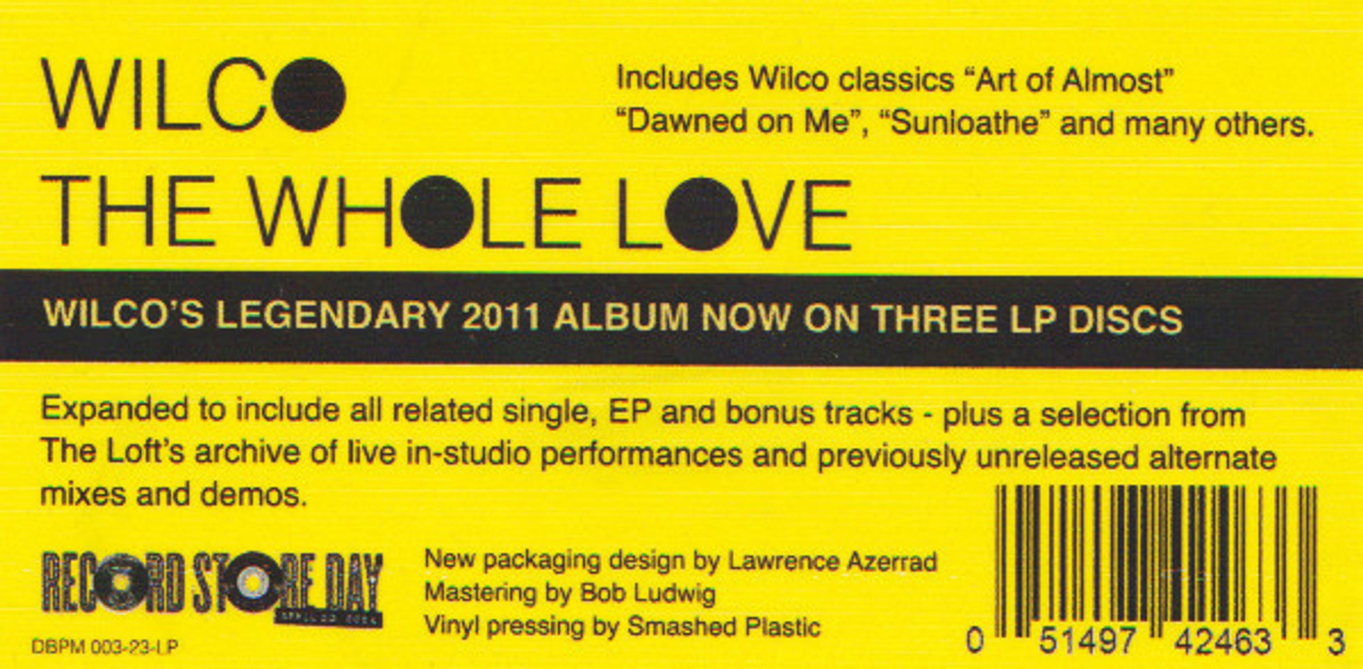 Wilco – Whole Love Expanded (Expanded LP Vinyl) – Image – Relix – 2037x1000px