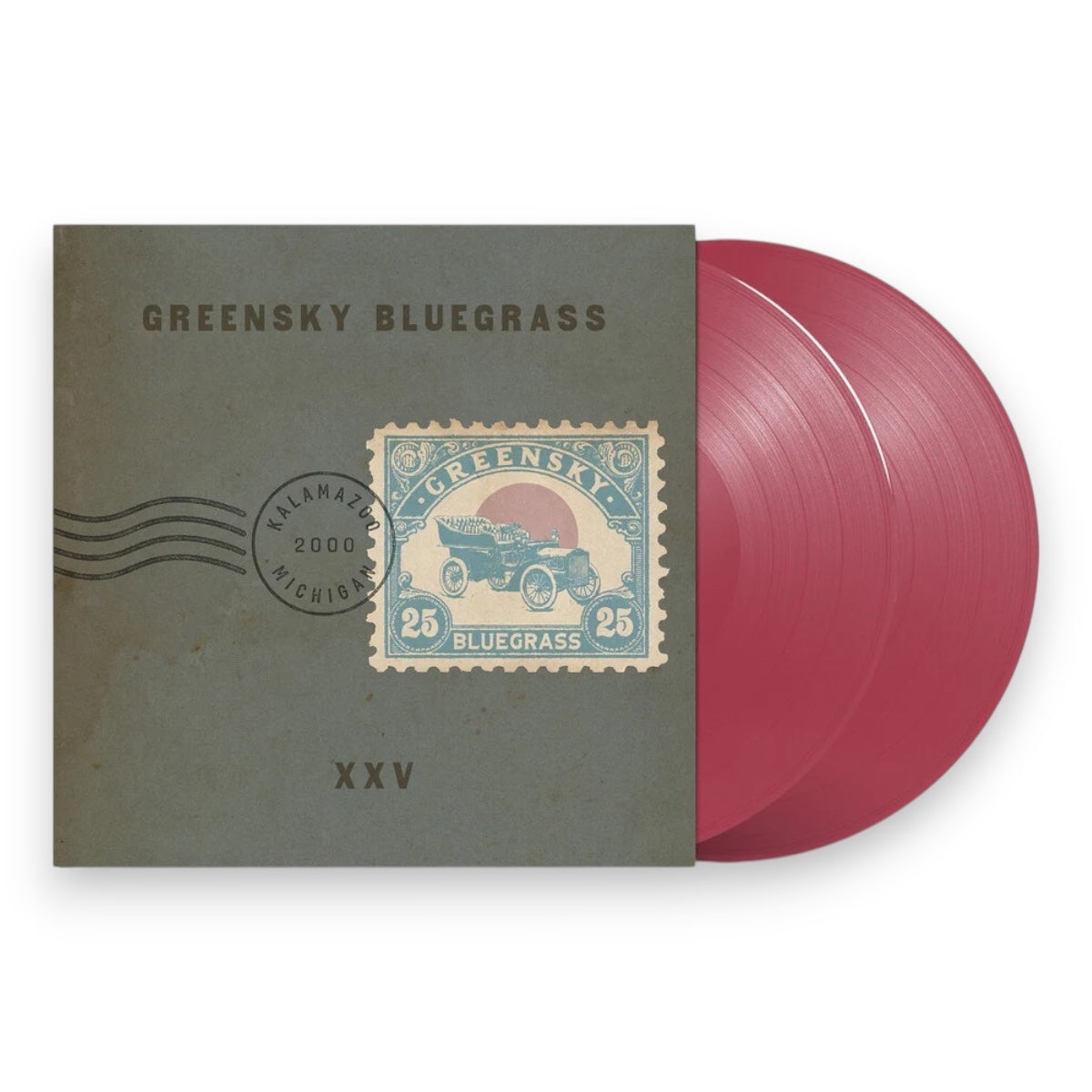 Greensky Bluegrass – XXV (Indie Exclusive Fruit Punch 2-LP Vinyl) - Front