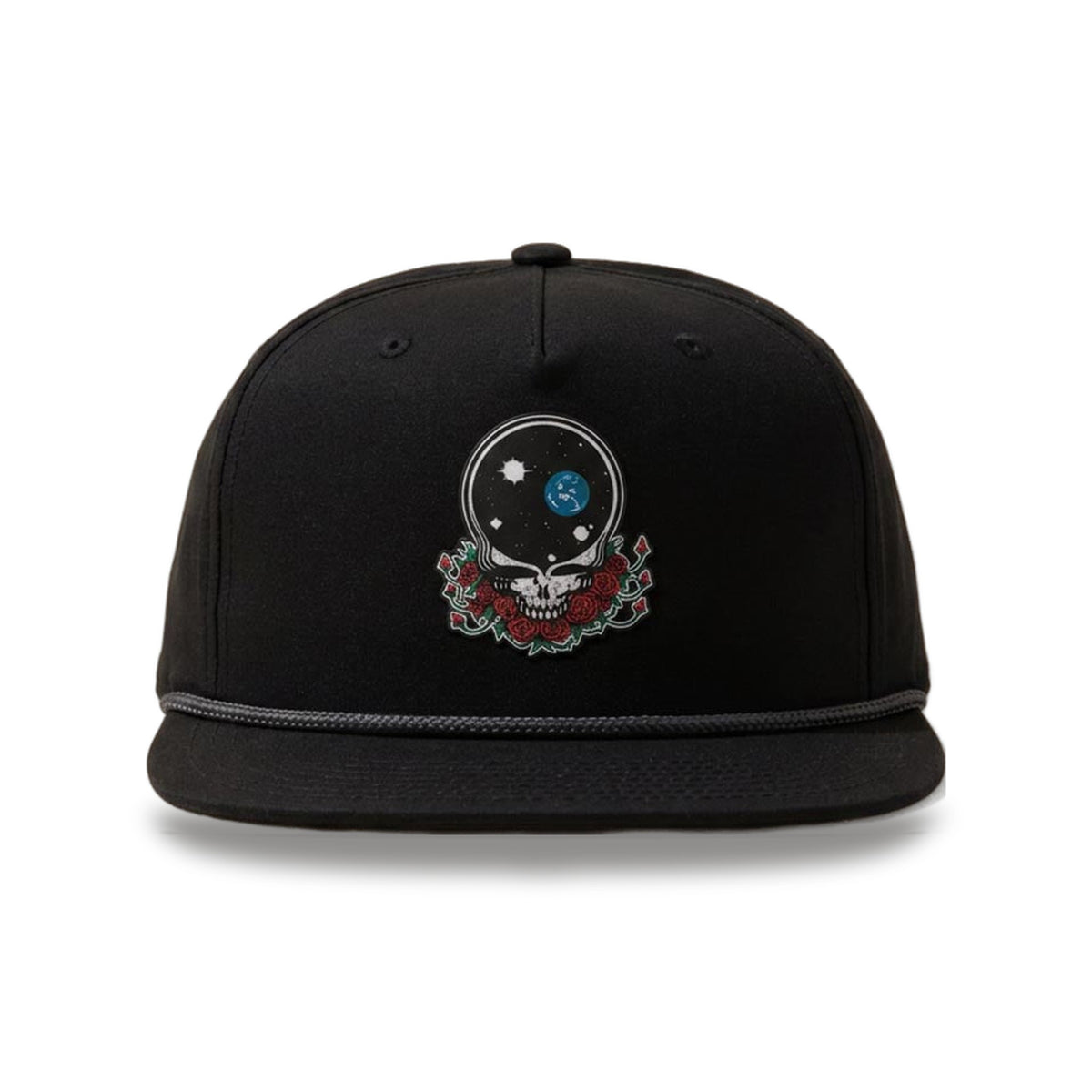 Space Your Face Rope Hat in Black — Officially licensed Grateful Dead Hat from Relix
