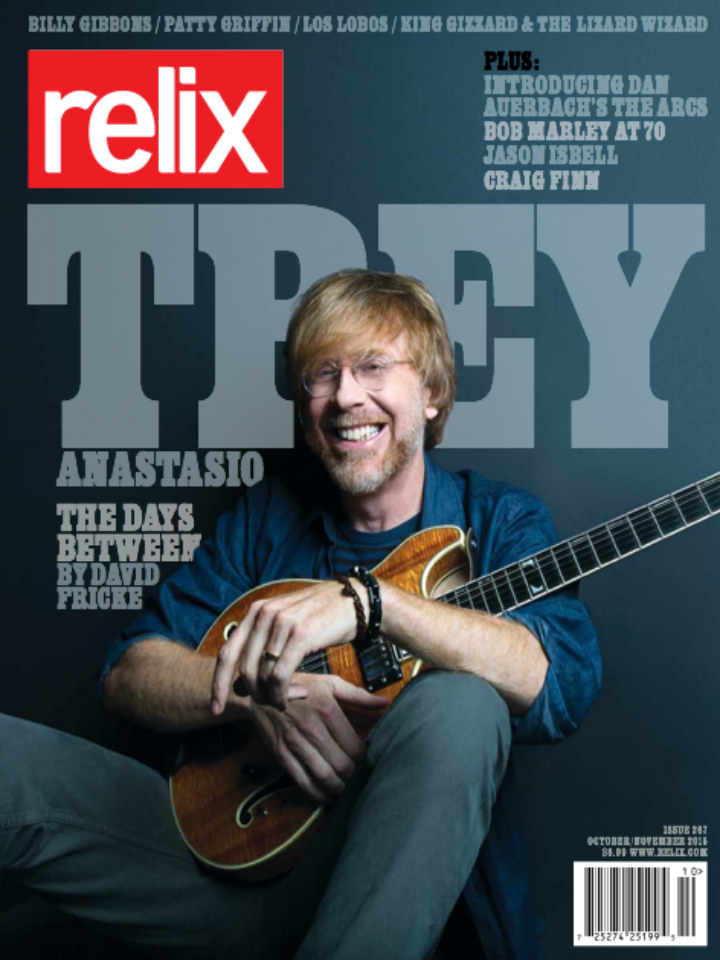 Trey Anastasio - October/November 2015 Relix Issue