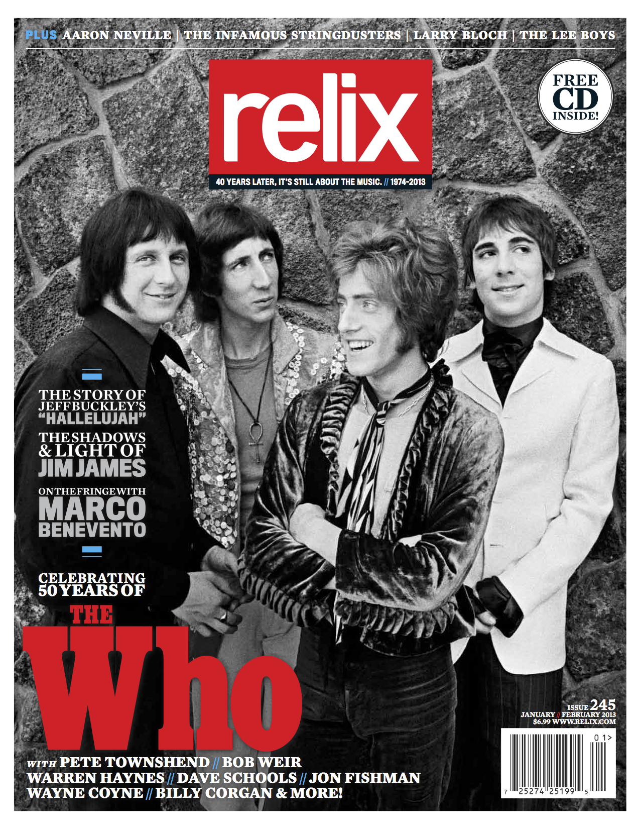 The Who - January/February 2013 Relix Issue