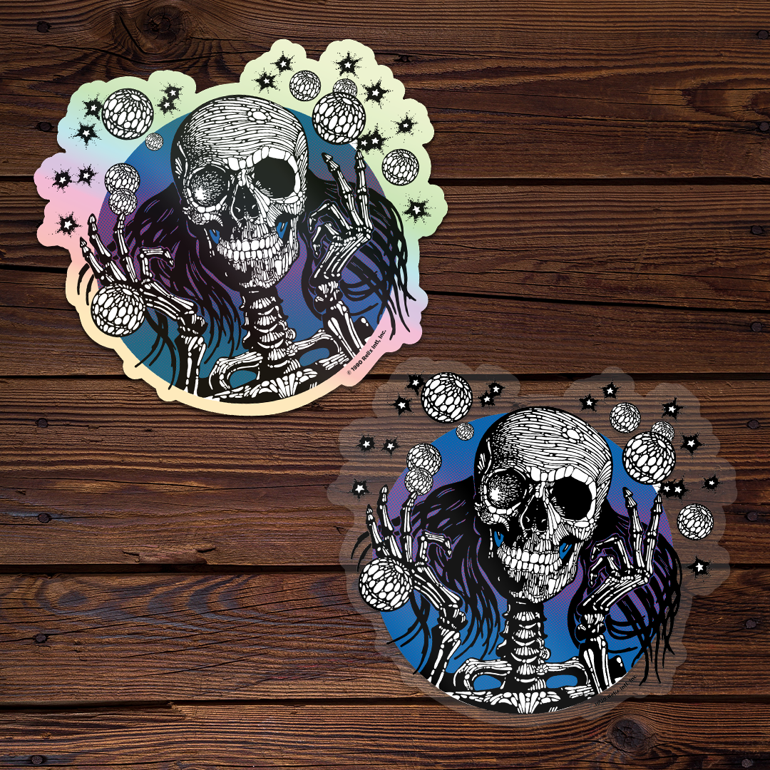 Floating Orbs - Throwback Sticker Set (Holographic + Regular)