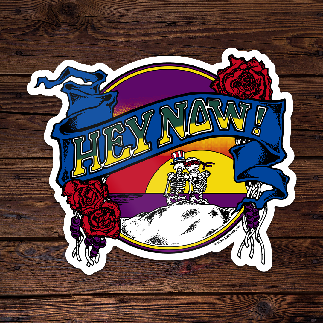 Hey Now! (Sunset) - Throwback Sticker