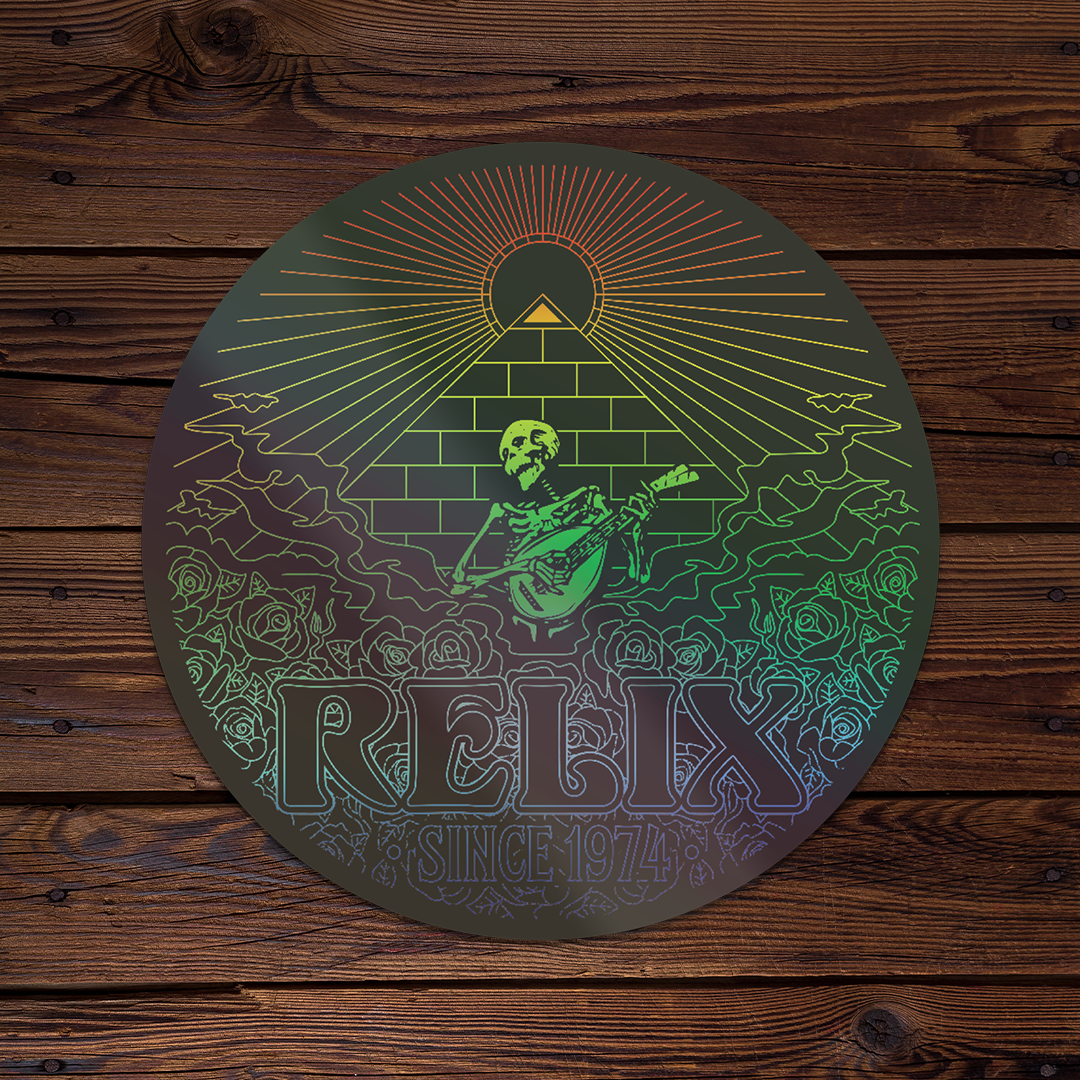 Light On The Horizon - Holographic Sticker