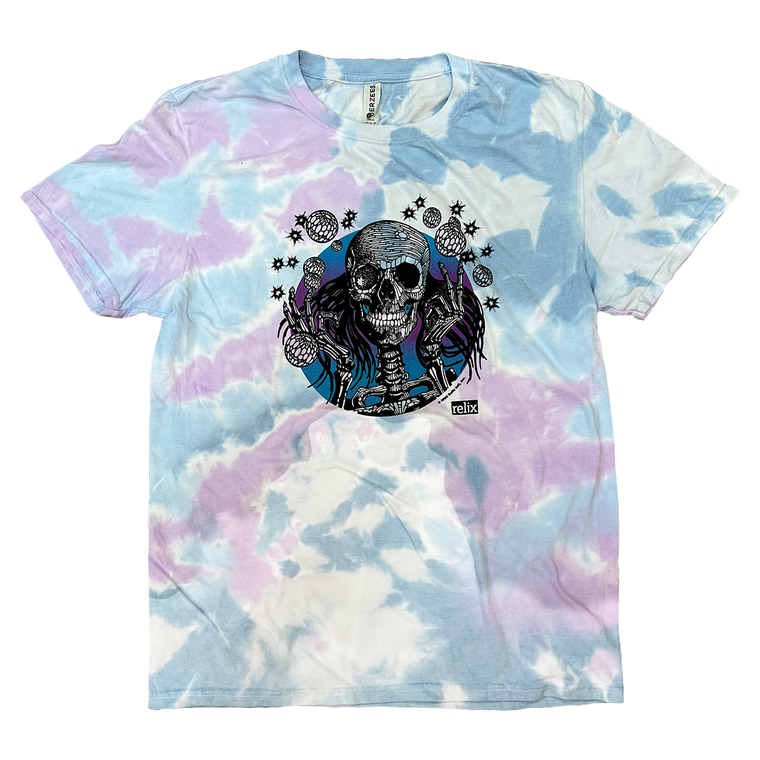 Floating Orbs - Throwback Tie-Dye T-Shirt