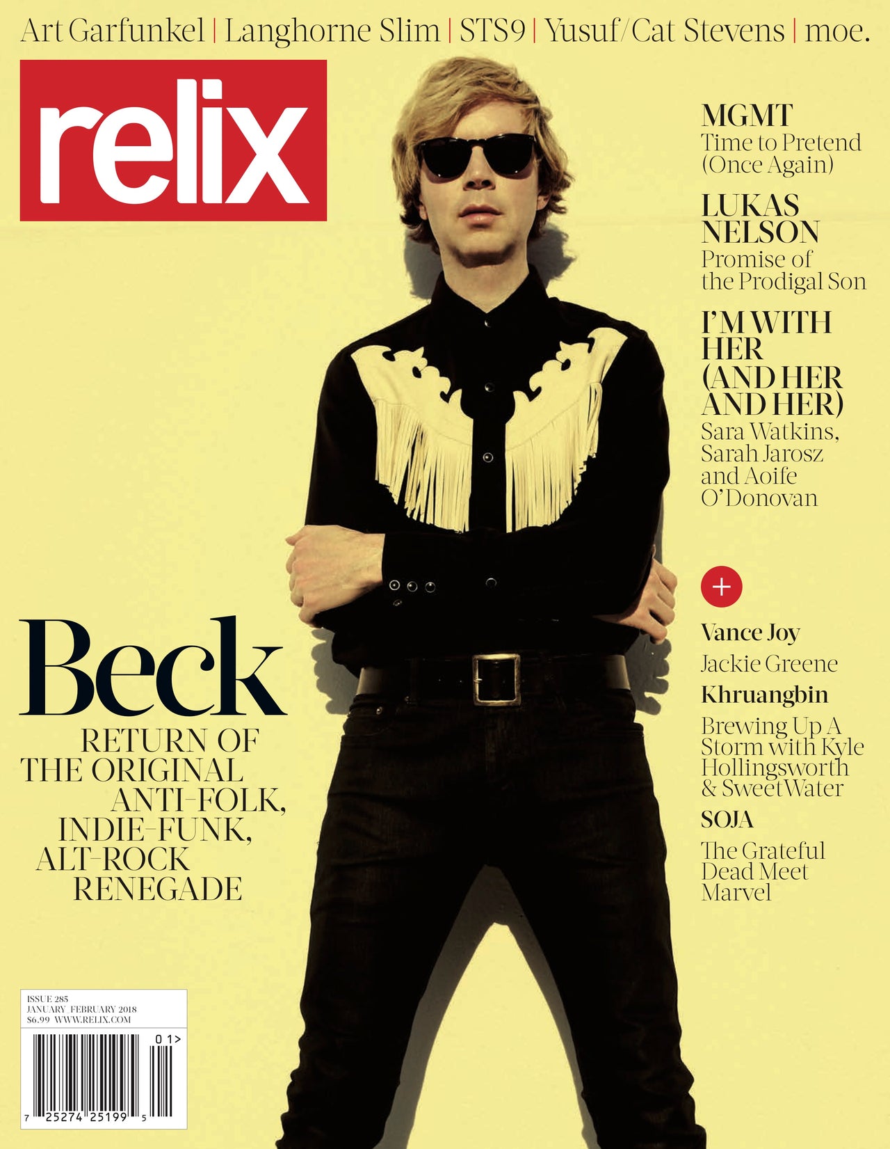 Beck - January/February 2018 Relix Issue