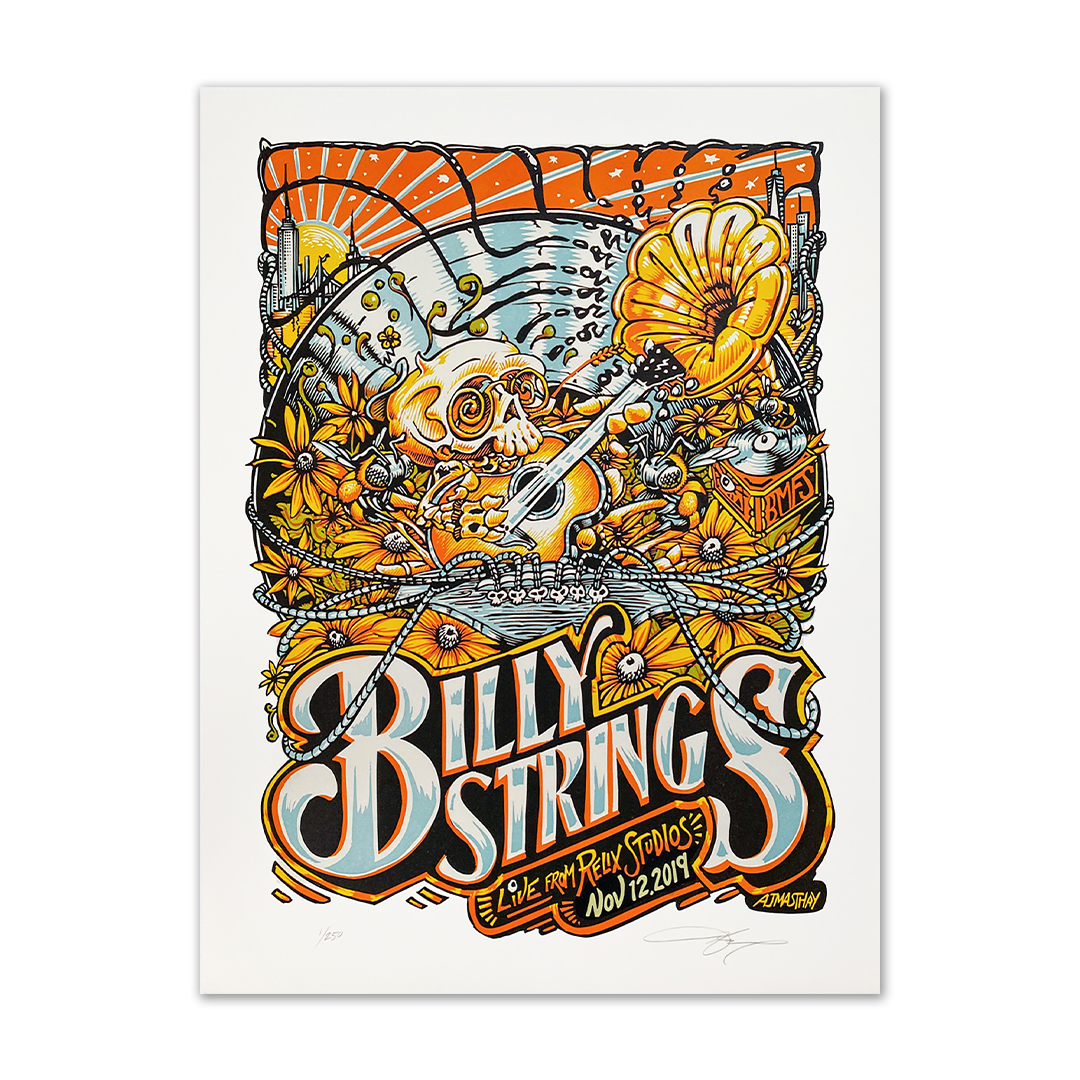 Billy Strings - The Relix Session Main Edition Poster