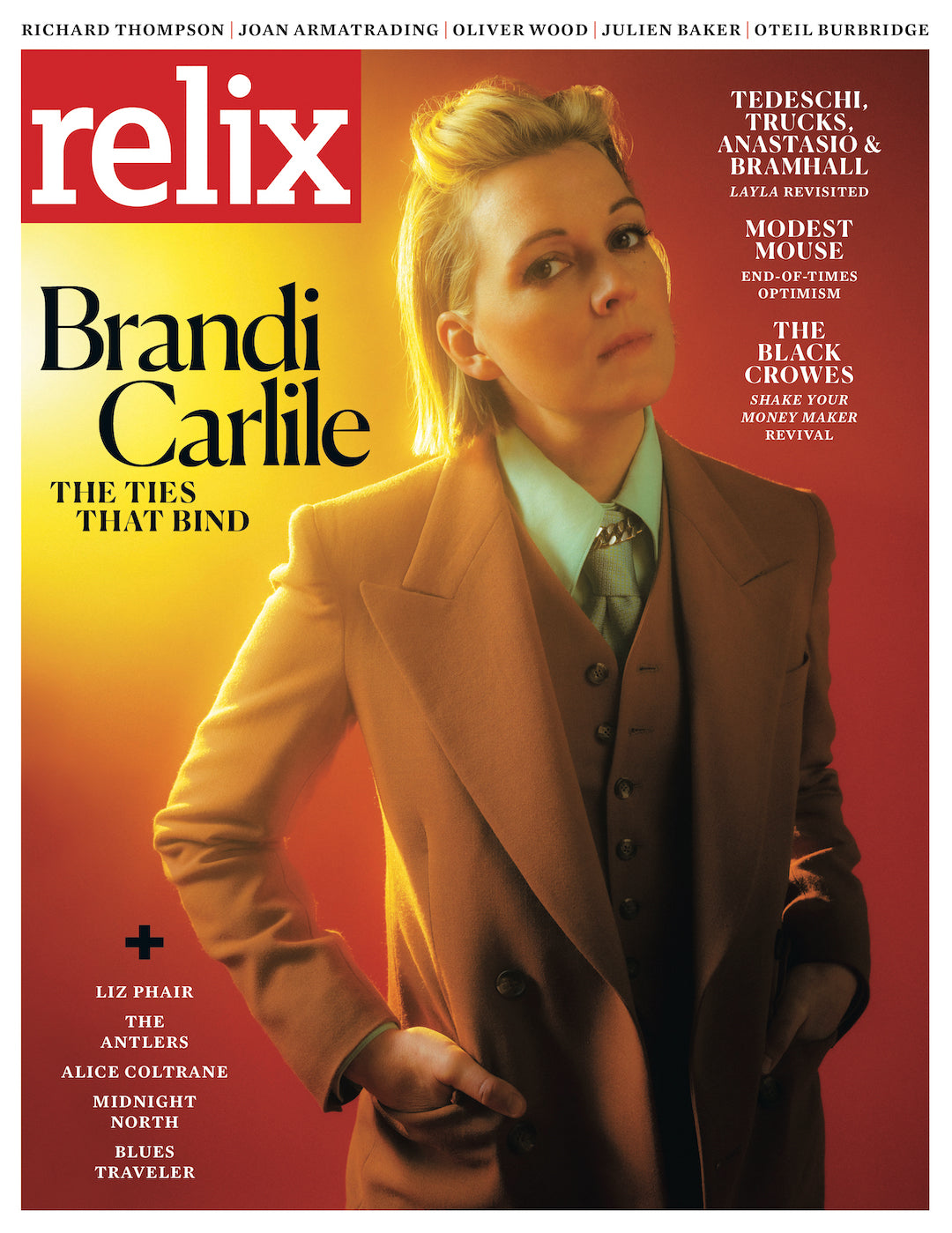 Brandi Carlile - July/August 2021 Relix Issue