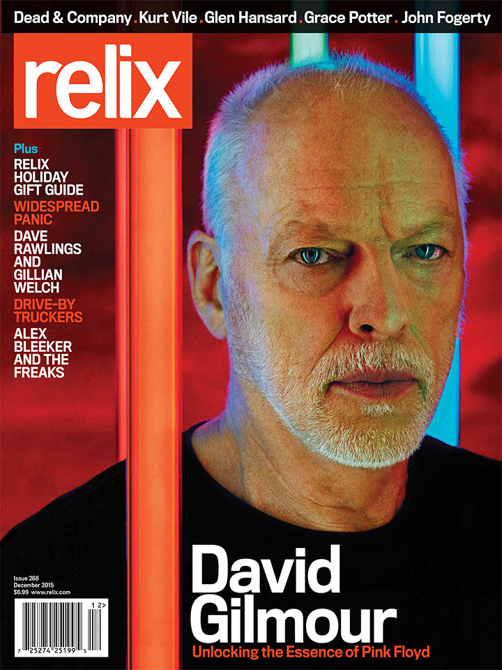 David Gilmour - December 2015 Relix Issue