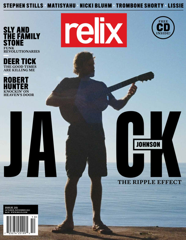 Jack Johnson - October/November 2013 Relix Issue