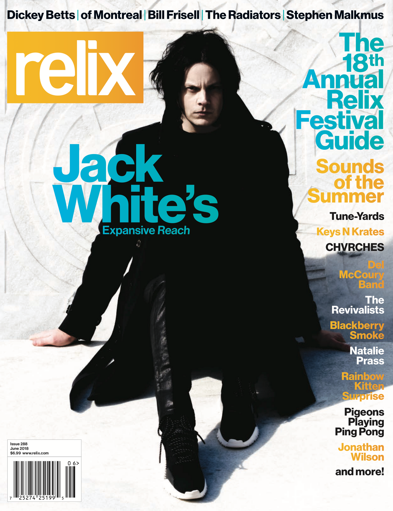 Jack White - June 2018 Relix Issue