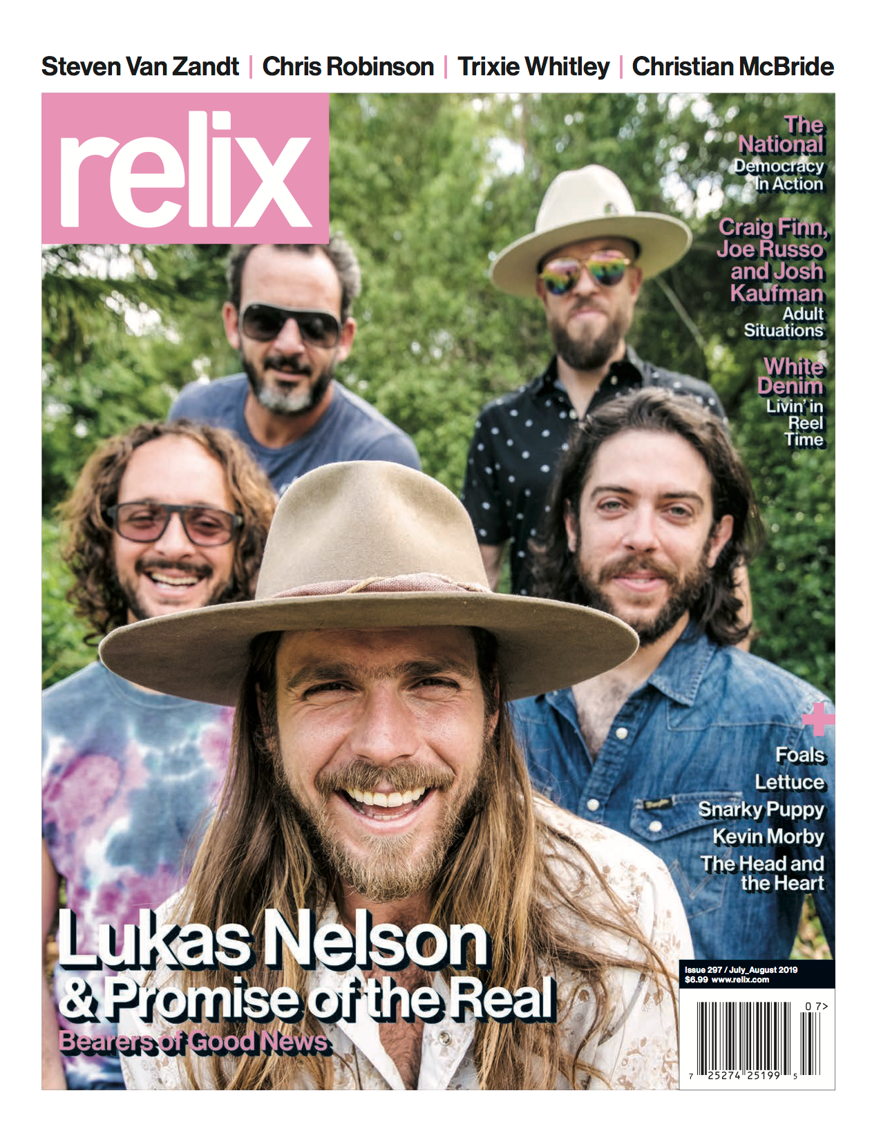 Lukas Nelson & Promise of the Real - July/August 2019 Relix Issue