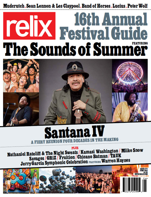 Santana - June 2016 Relix Issue