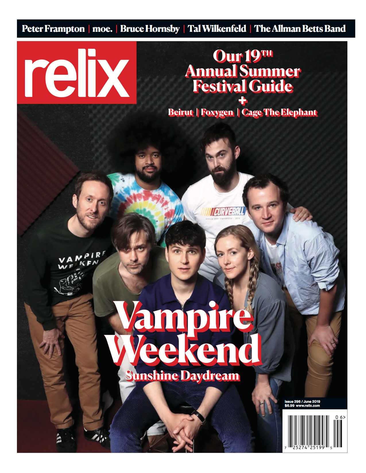 Vampire Weekend - June 2019 Relix Issue