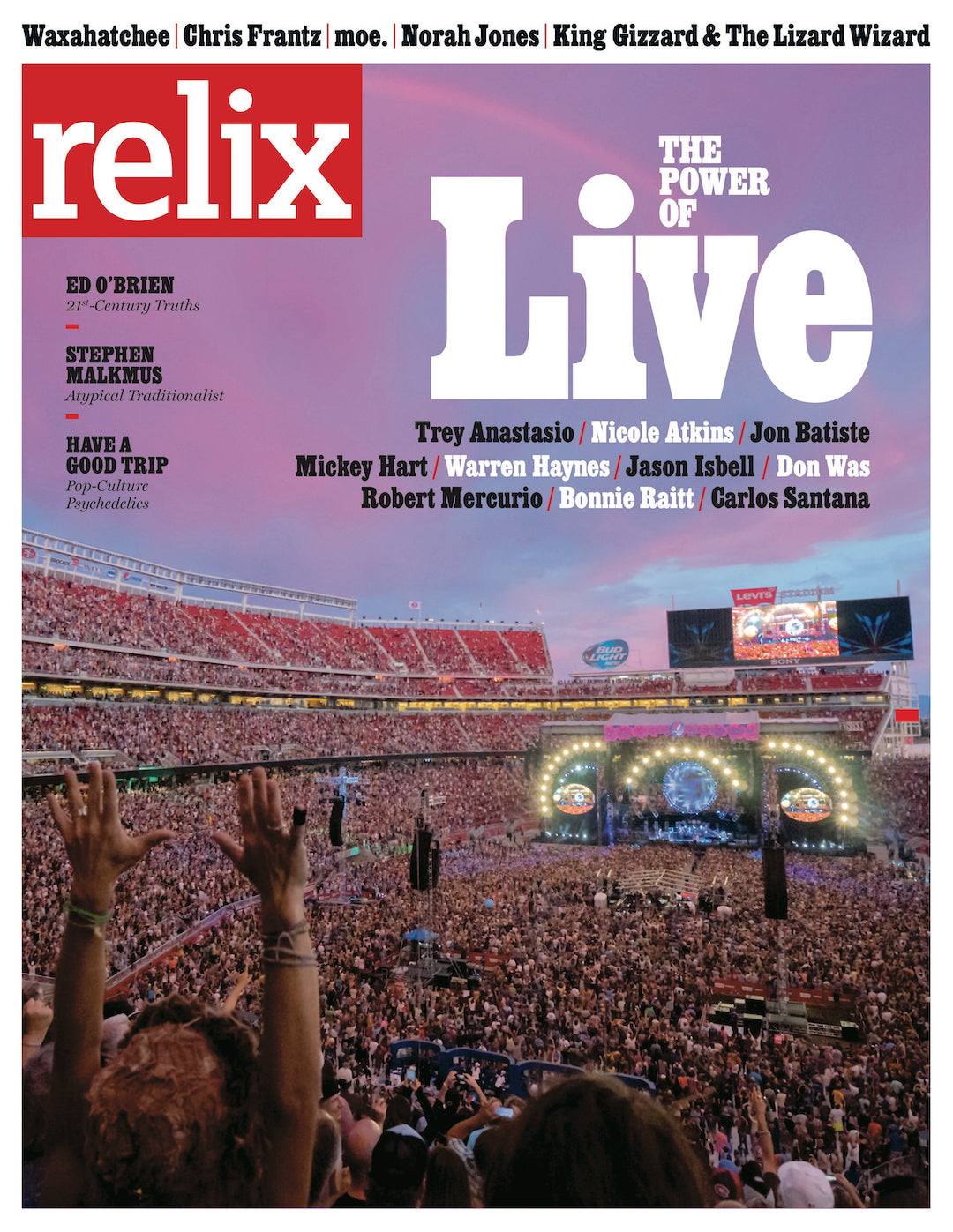 The Power of Live - June 2020 Relix Collector's Issue