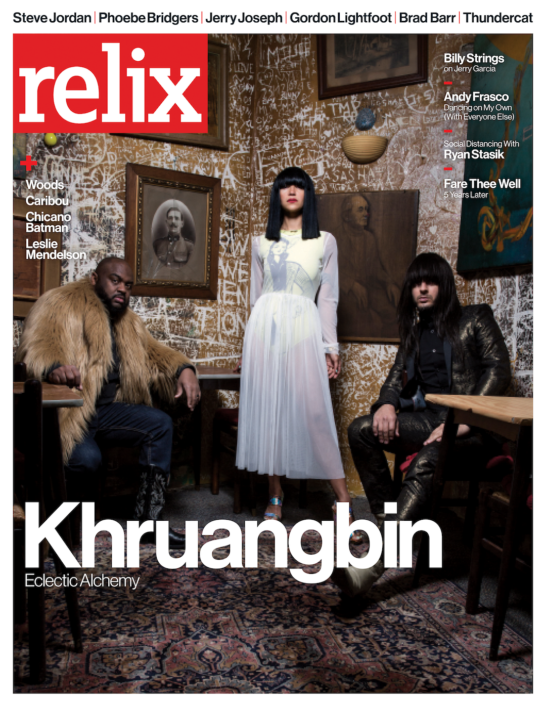 Khruangbin - July/August 2020 Relix Issue