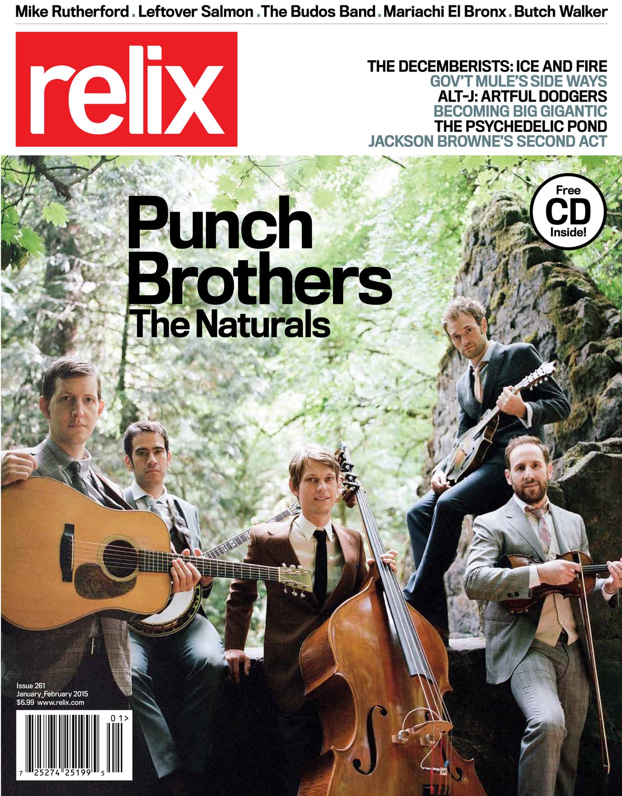 Punch Brothers - January/February 2015 Relix Issue