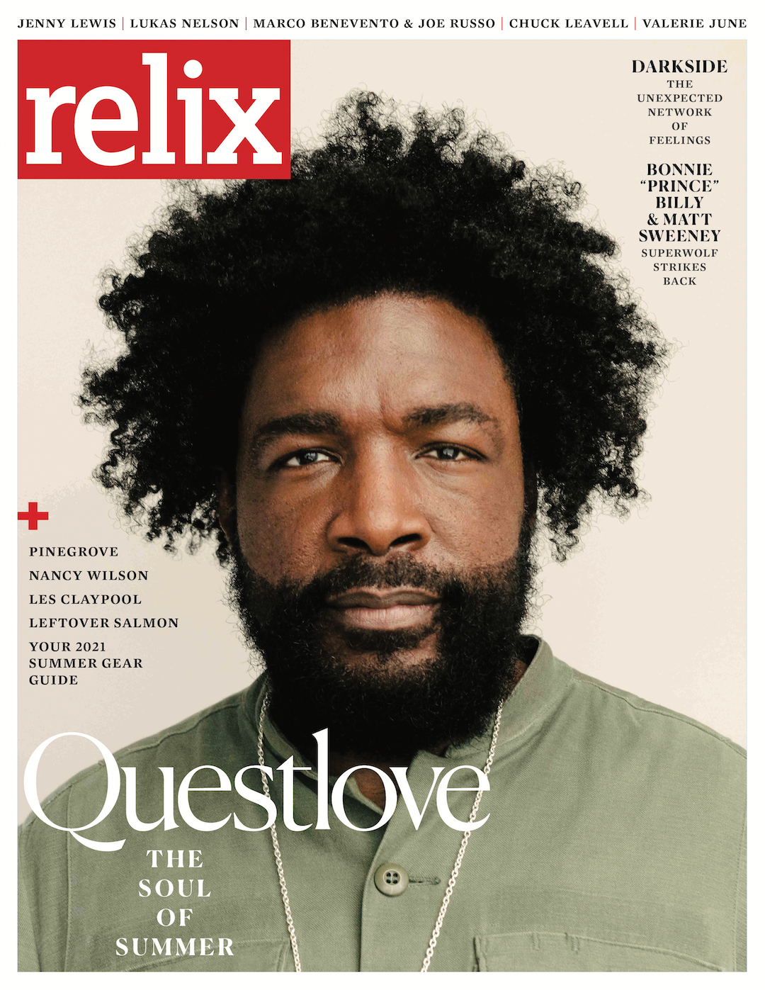 Questlove - June 2021 Relix Issue