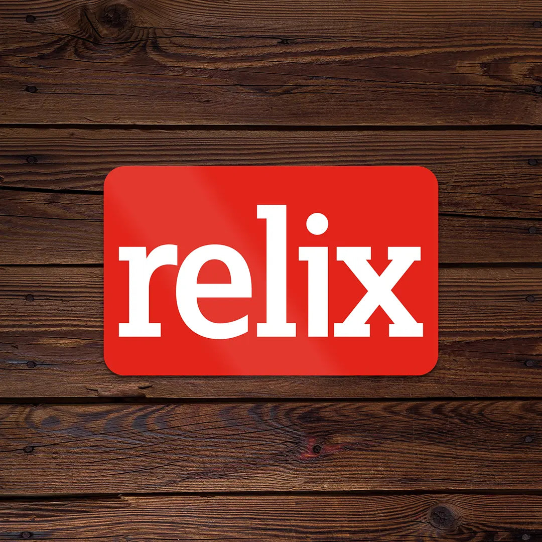 Relix Box Logo Sticker | Sticker | Relix | relix.shop
