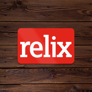 Relix Box Logo Sticker