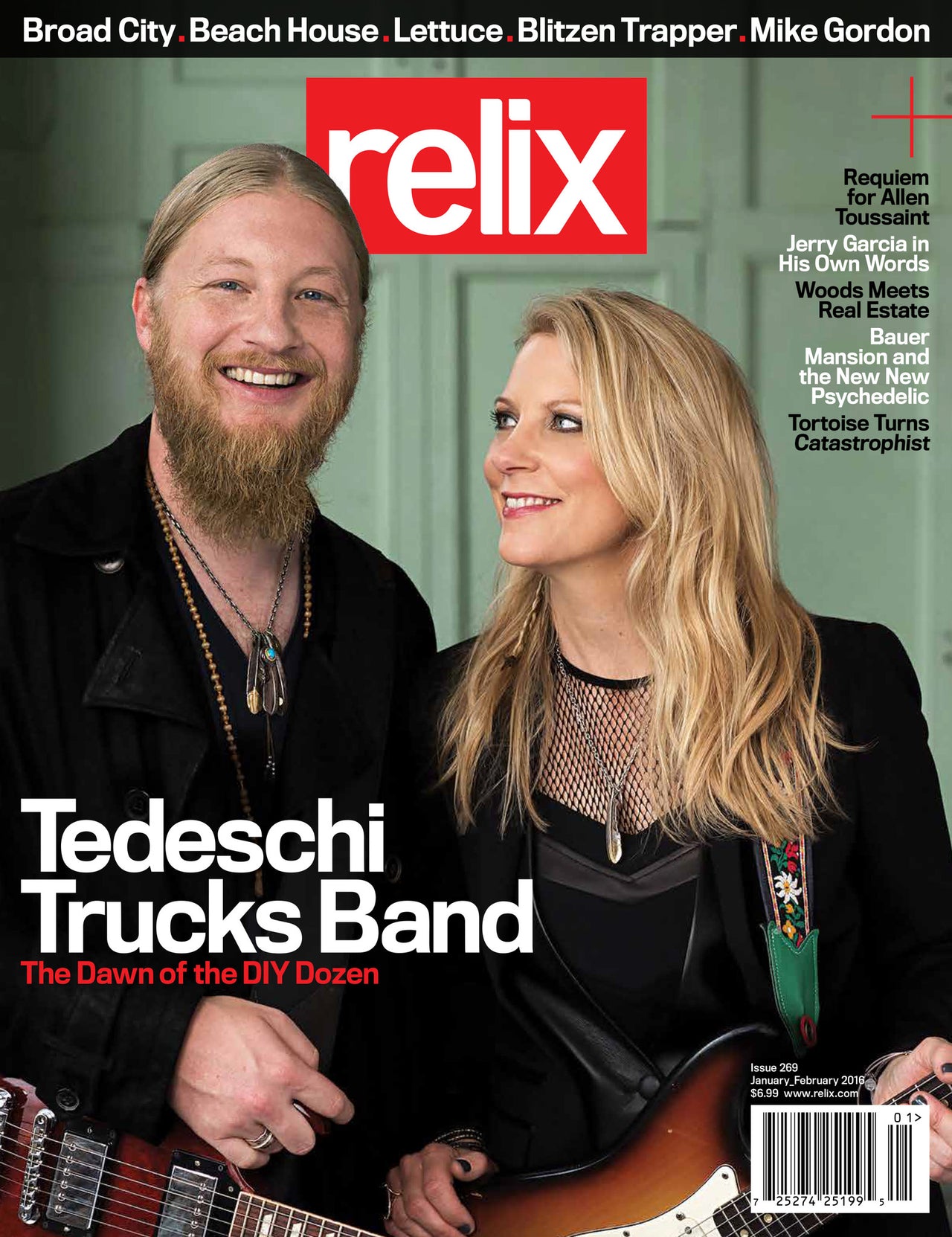 Tedeschi Trucks Band - January/February 2016 Relix Issue