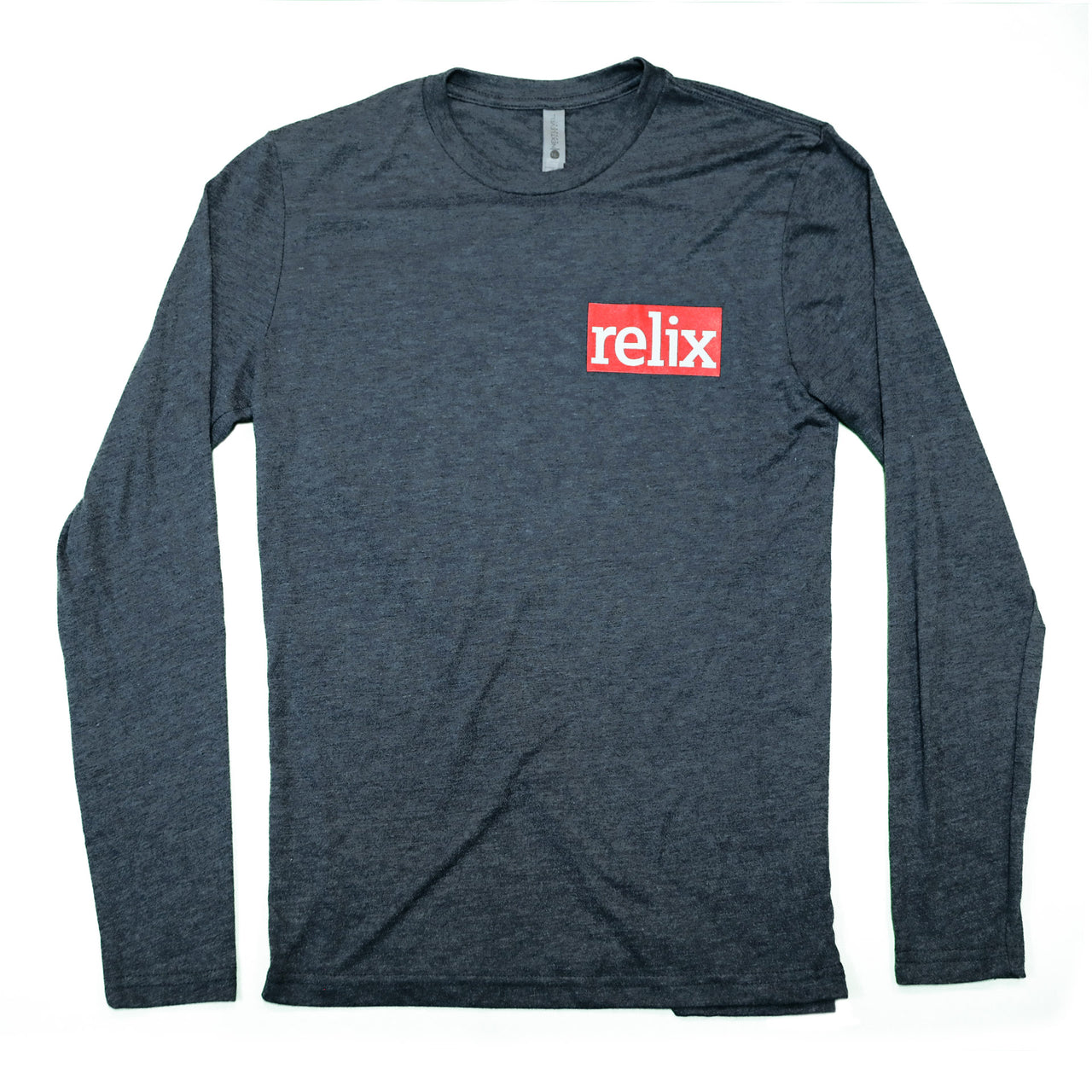 Relix Navy Logo Long-Sleeve Tee