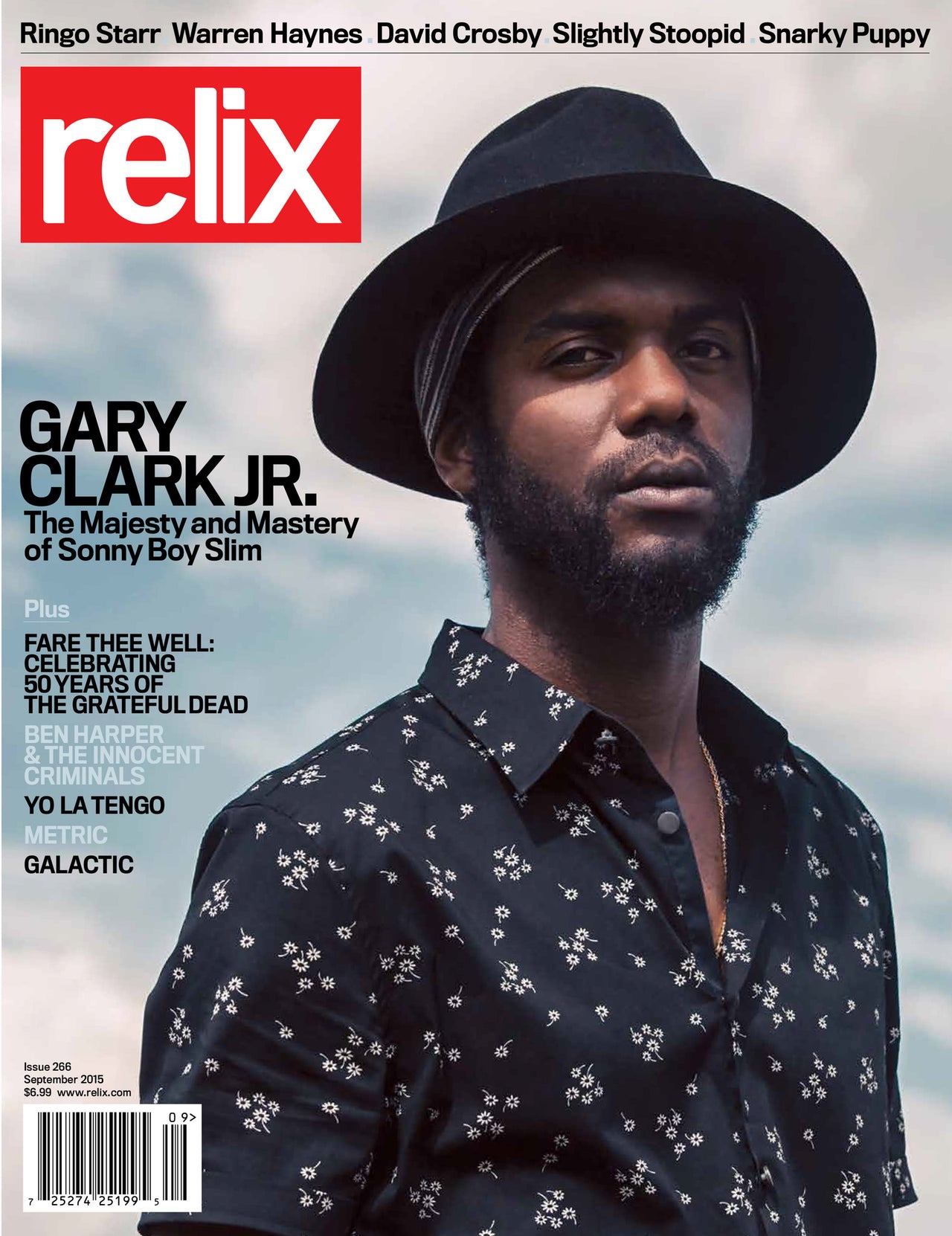 Gary Clark Jr. - September 2015 Relix Issue